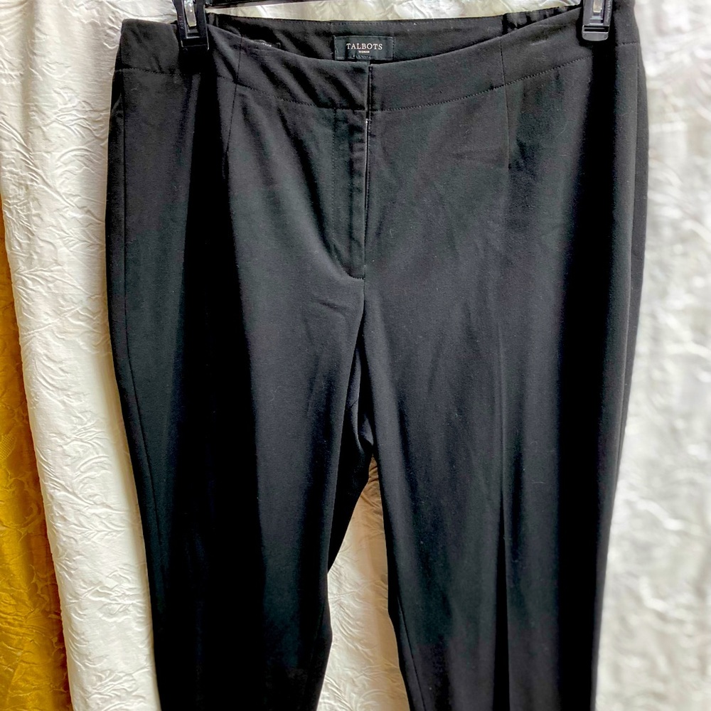 18W Talbots heritage black pant